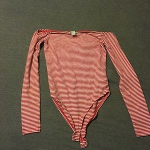 Forever 21 Striped onesie.